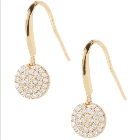 Banana Republic Jewelry - New Banana Republic Pave drop earrings